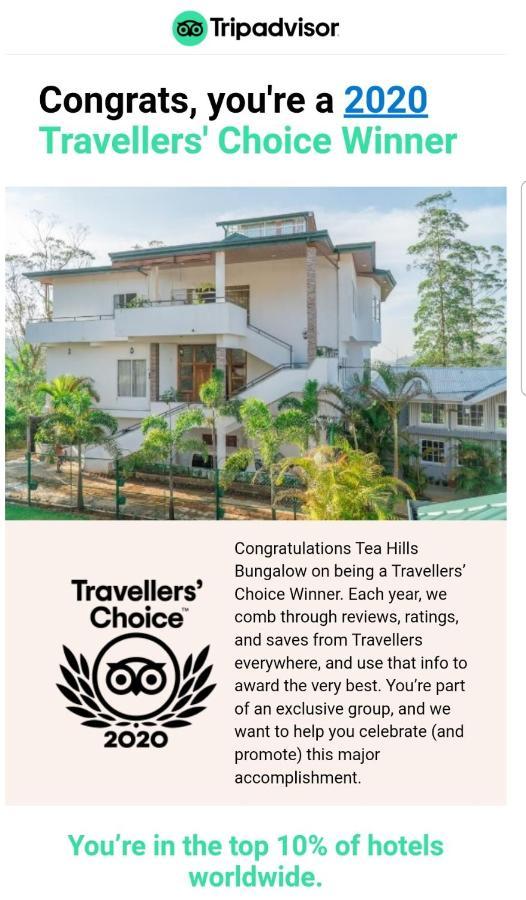 Tea Hills Bungalow Hatton Exterior foto